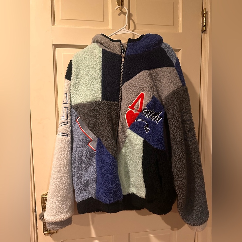 Patchwork Hoodie - image 1